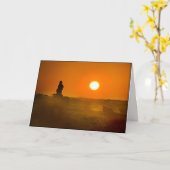 stocktonフィートの カード (黄色い花)