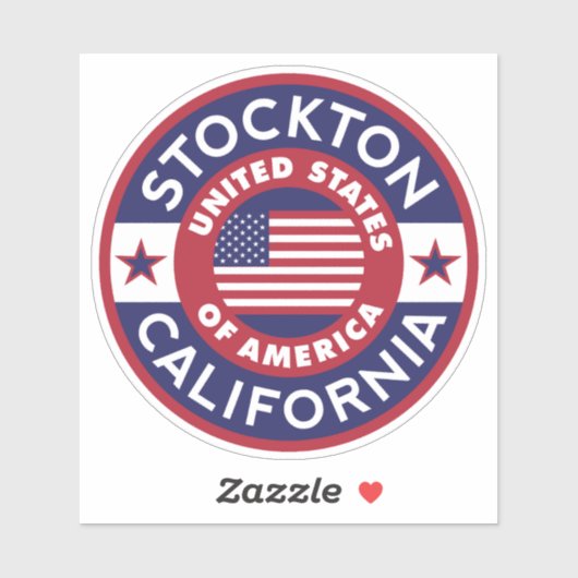 STOCKTON （カリフォルニア州） シール (シート)