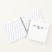 Stoic Marcus Aurelius Quote Journal Notebook ノートブック (内部)