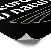 Stoic Philosoper Quote Motivational Stoicism Zeno  ポスター (角)