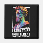 Stoic Philosopher Wisdom Marcus Aurelius Philosoph マグネット (正面)
