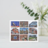 Stoke-on-Trent Holiday Postcard シーズンポストカード (スタンド正面)