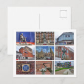 Stoke-on-Trent Holiday Postcard シーズンポストカード (正面/裏面)