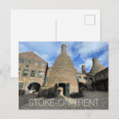 Stoke-on-Trent Holiday Postcard シーズンポストカード (正面/裏面)