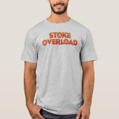Stoke Overload Flames Tシャツ (正面)