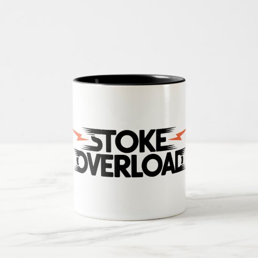 Stoke Overload Lightning ツートーンマグカップ (中央)