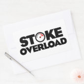 Stoke Overload Meter 長方形シール (封筒)