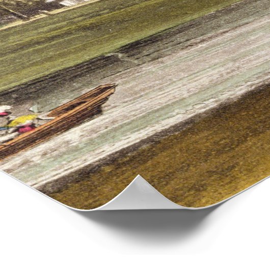 Stoke Place、Ackermannの「Repository of Arts」より ポスター (角)