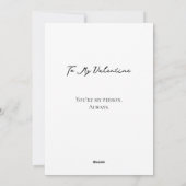 Stole My Heart Valentine's Day Photo Personalized シーズンカード (裏面)