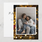 Stole My Heart Valentine's Day Photo Personalized シーズンカード (正面/裏面)