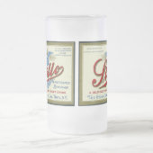 Stolloのヴィンテージの禁止の広告 フロストグラスビールジョッキ (中央)