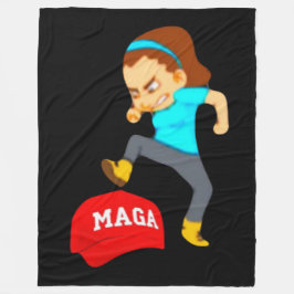 Stomp MAGA フリースブランケット
