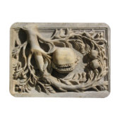 Stone Carved Art Granada 3"x4"フォトマグネット マグネット (横)