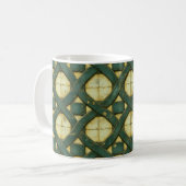 Stone Celtic Weave コーヒーマグカップ (正面左)