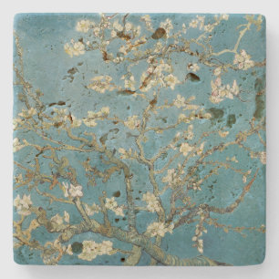 STONE COASTER :ヴィンセント・ヴァン・ゴッホ:アーモンドの花 ストーンコースター