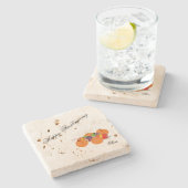 Stone Coaster ：感謝祭賛美の ストーンコースター (横)