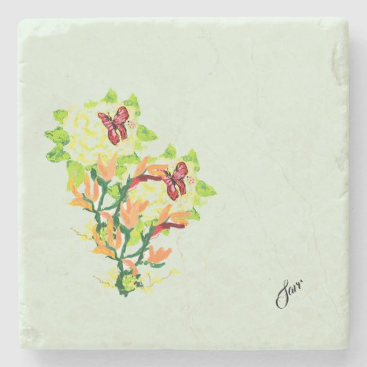 Stone Coaster : Asian Time of美しい ストーンコースター (正面)