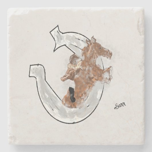 Stone Coastert ：ラッキー ストーンコースター (正面)