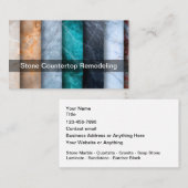 Stone Countertops Theme Business Cards  名刺 (正面/裏面)