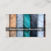 Stone Countertops Theme Business Cards  名刺 (正面)