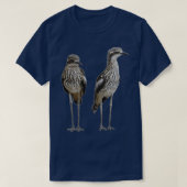 Stone Curlews Creeping Tシャツ (デザイン正面)