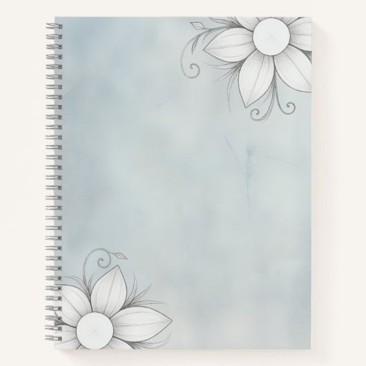 Stone Floral  ノートブック (正面)