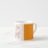 Stone Lion Guardian Statue drawing エスプレッソカップ (正面右)