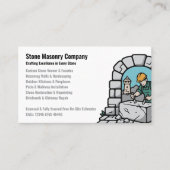 Stone Masonry Company Services 名刺 (正面)