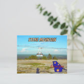 Stone Mountain GA Summit Skyride  Postcard ポストカード (スタンド正面)