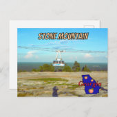 Stone Mountain GA Summit Skyride  Postcard ポストカード (正面/裏面)