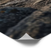 Stone Rhino Rugged Plains ポスター (角)