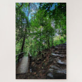 Stone Steps Through Green ジグソーパズル (縦)