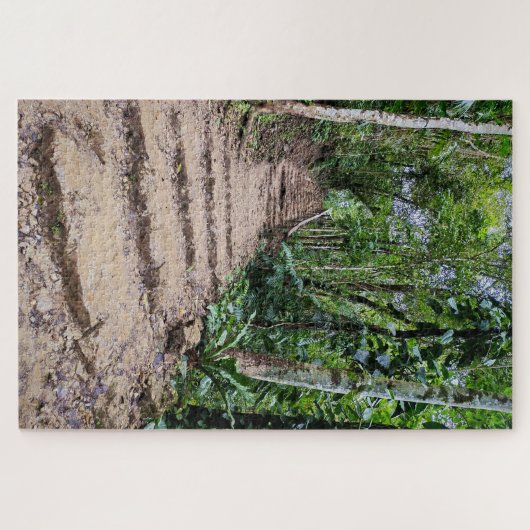Stone Steps Through Green ジグソーパズル (横)