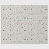 Stone Terrazzo Pattern  ラッピングペーパー (フラット)