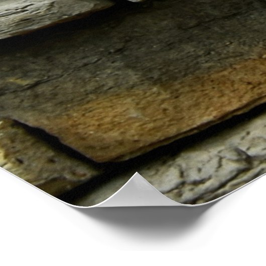 Stone wall ポスター (角)