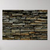 Stone wall ポスター (正面)