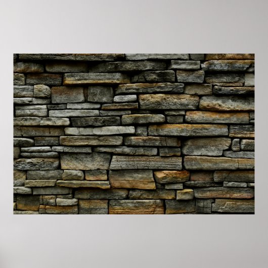 Stone wall ポスター (正面)