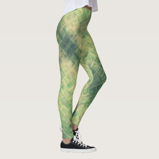 Stone Wall - Power Yoga Leggings レギンス (右)