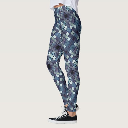 Stone Wall - Power Yoga Leggings レギンス (左)