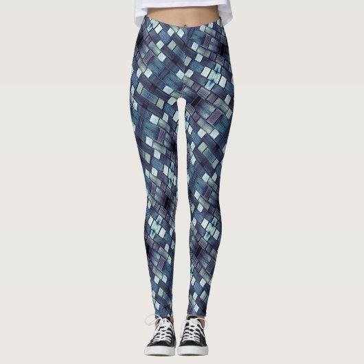 Stone Wall - Power Yoga Leggings レギンス (正面)