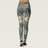 Stone Wall - Power Yoga Leggings レギンス (裏面)