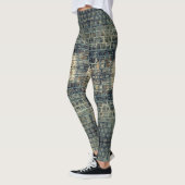 Stone Wall - Power Yoga Leggings レギンス (左)