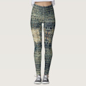 Stone Wall - Power Yoga Leggings レギンス (正面)