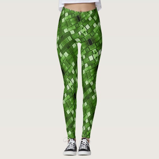 Stone Wall - Power Yoga Leggings レギンス (正面)