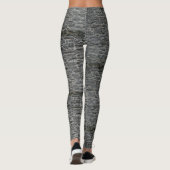 Stone Wall - Power Yoga Leggings レギンス (裏面)
