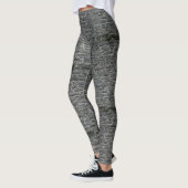 Stone Wall - Power Yoga Leggings レギンス (左)