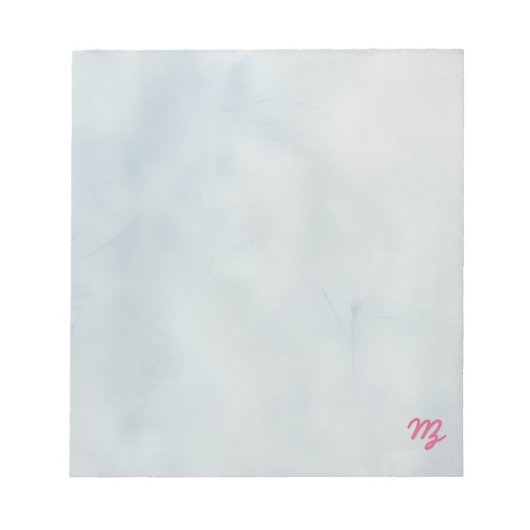 Stone Watercolor  ノートパッド (正面)