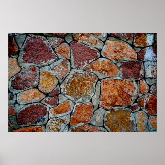 stoneabstractの美しい背景テクスチャ ポスター (正面)