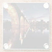 Stonearchのスカイライン ガラスコースター (裏面)