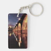 Stonearchのスカイライン キーホルダー (裏面)